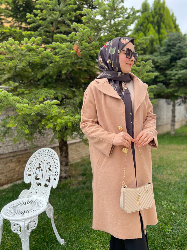 Vizon Diana Yün Keçe Kaban