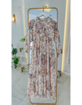 Somon Rose Desen Elbise