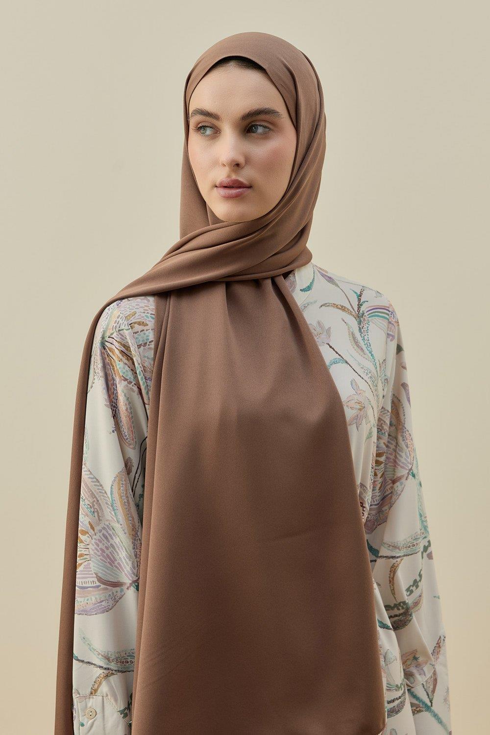 Mocha Vintage Şal