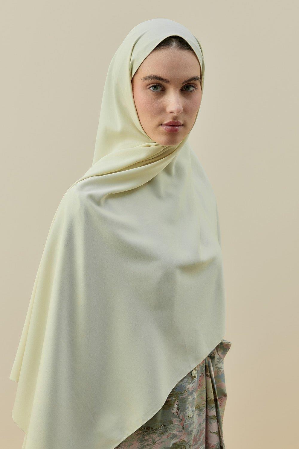 Sarı Vintage Şal