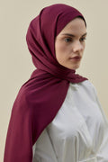 Bordo Vintage Şal