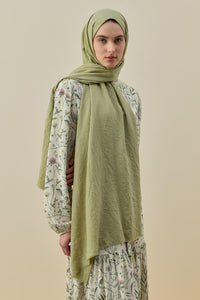 Yeşil Soft Bambu Şal