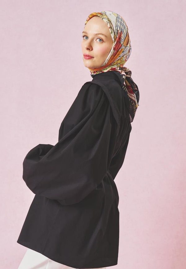 Black Swan Cındırella Dream Desen Floş Eşarp