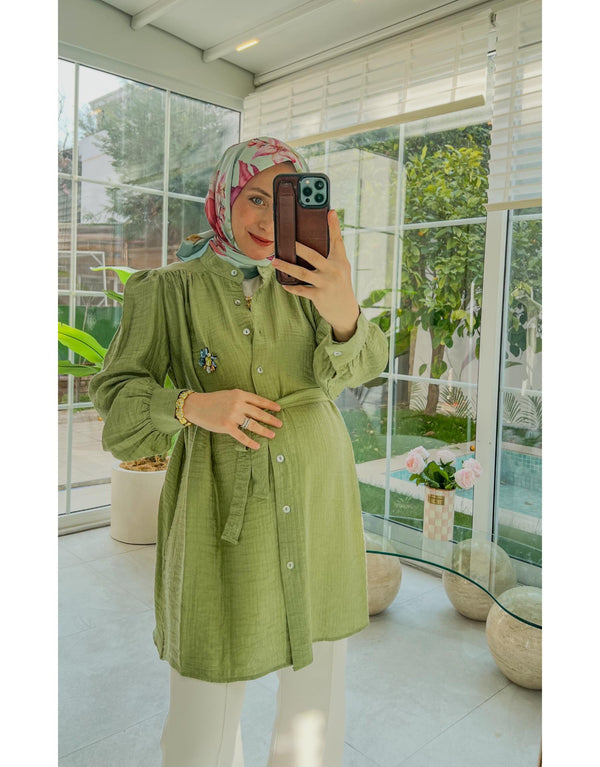 Yeşil 2025 Angel Gömlek