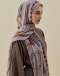 Bej Artisan Şal