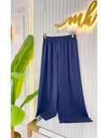 Lacivert Adriana Bol Paça Pantalon