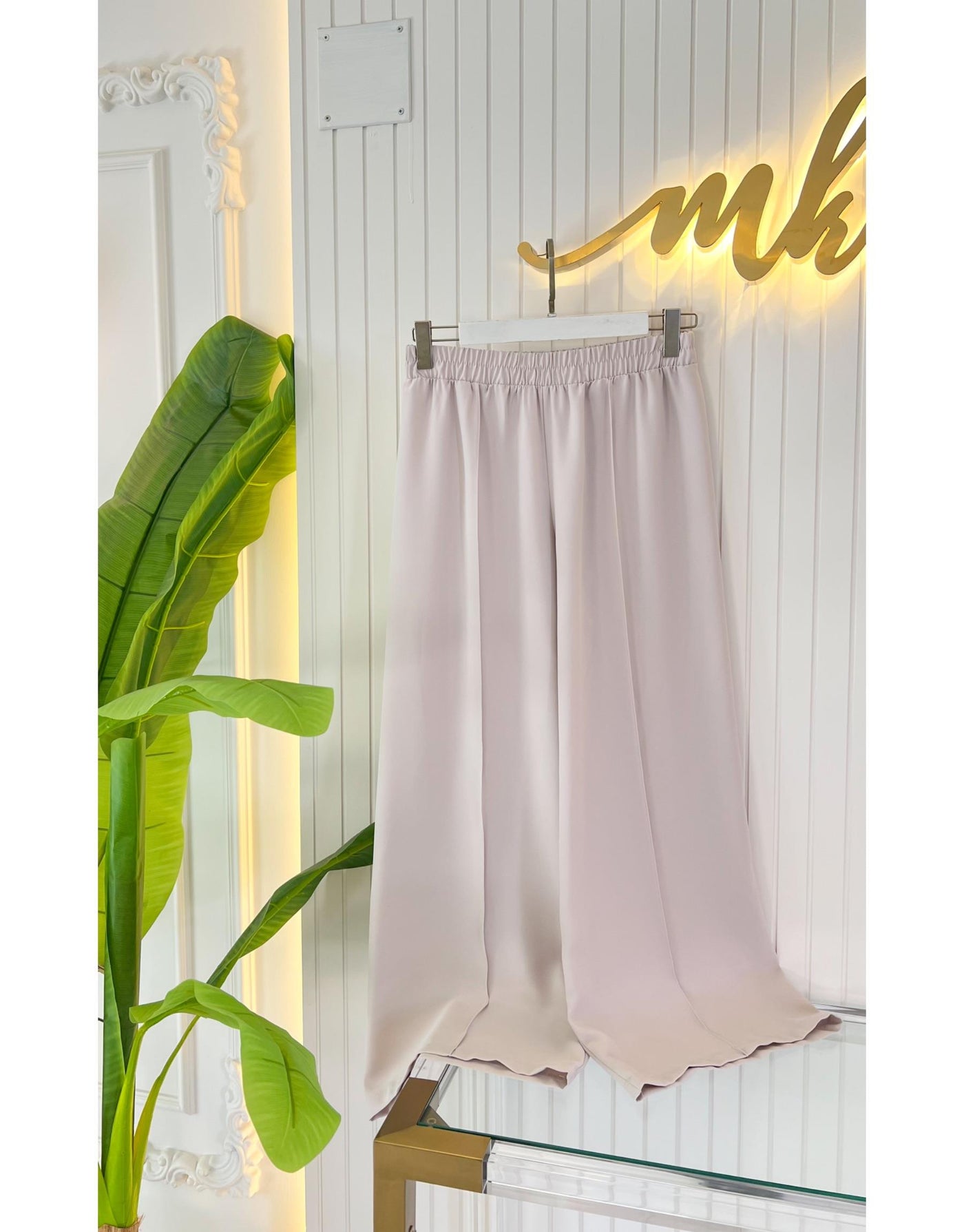 Taş Adriana Bol Paça Pantalon