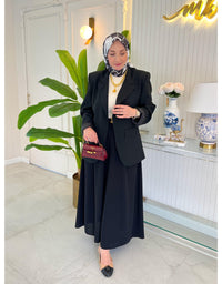 Siyah New Pantolon Etek