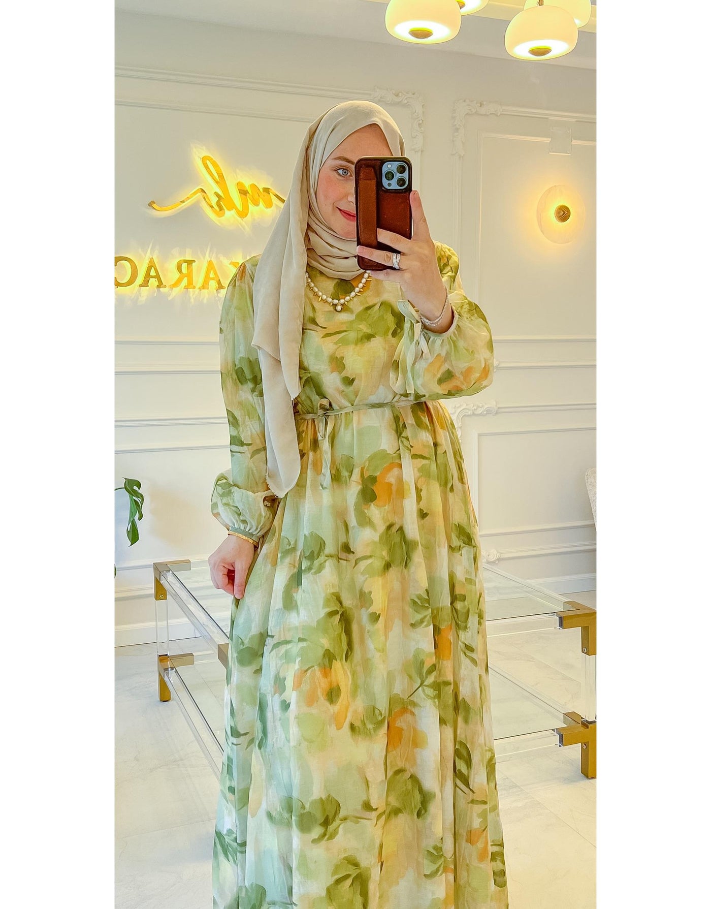 Soft Yeşil Rüya Elbise