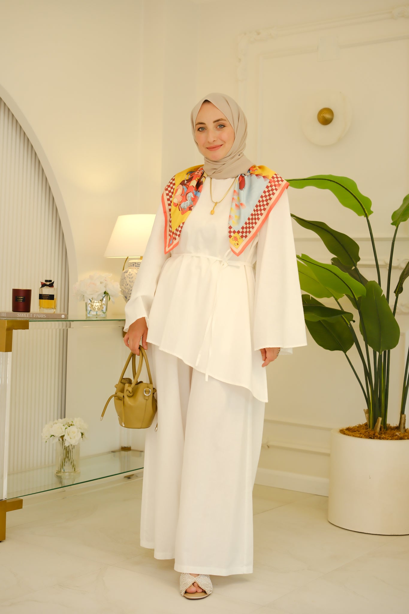 Beyaz Aura Takım -6734