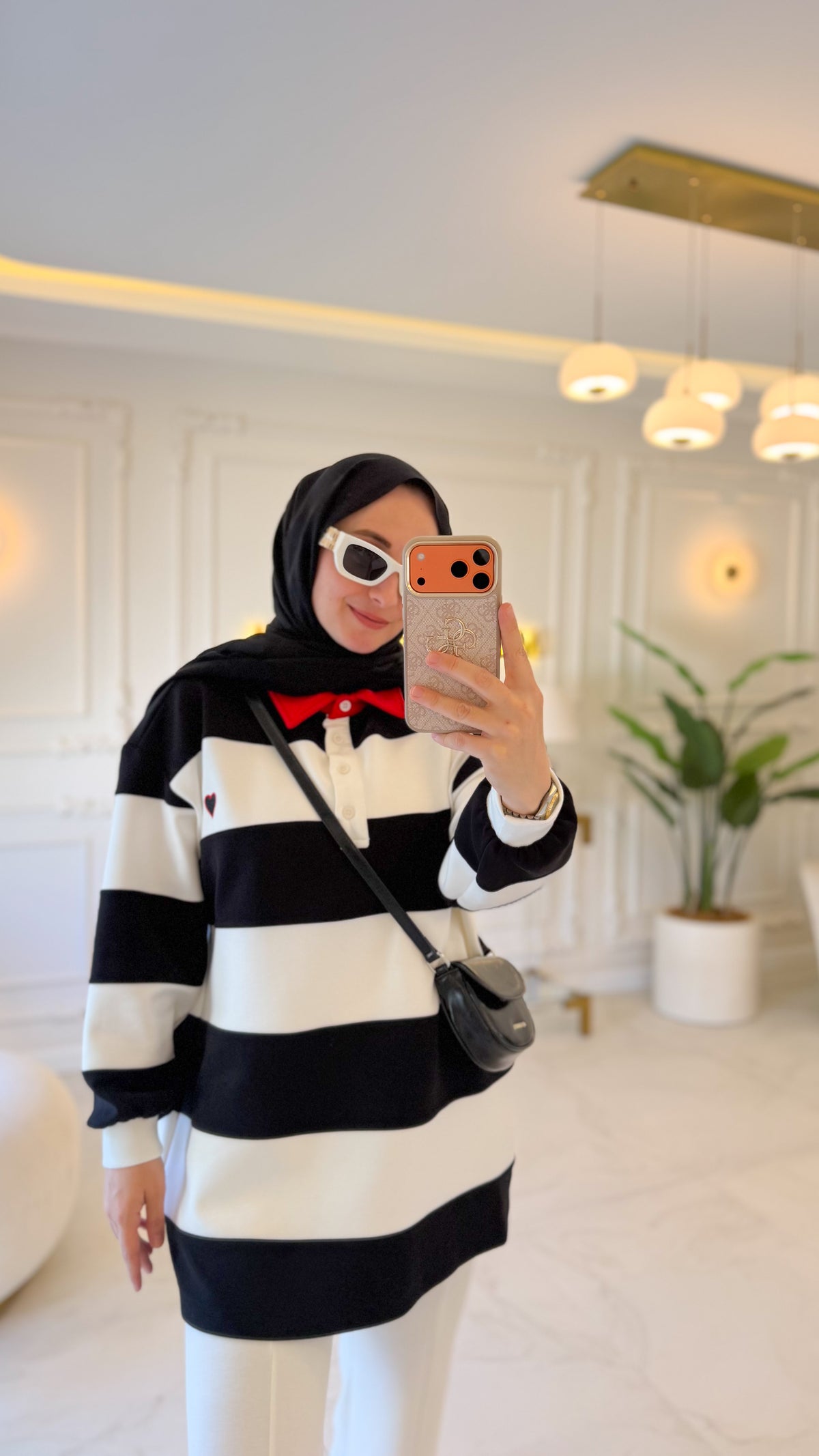 Siyah Çizgili Sweat -170394
