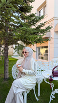 Vanilya Omuz Ve Kolları Taş Detay Triko -140713