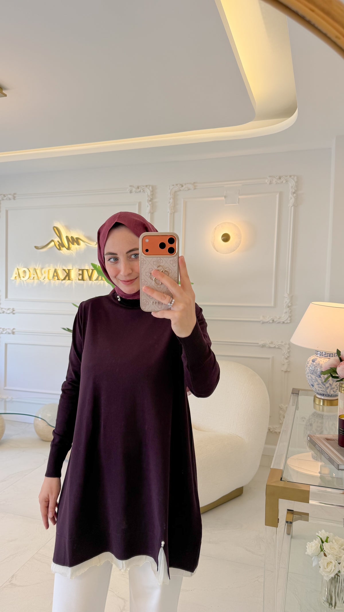 Mürdüm Zarafet Tunik