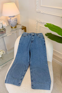 Mavi Cropped Denim Pantolon