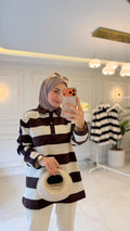 Acı Kahve Line Bluz-153