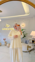 Krem Dantelli Oysho Tunik