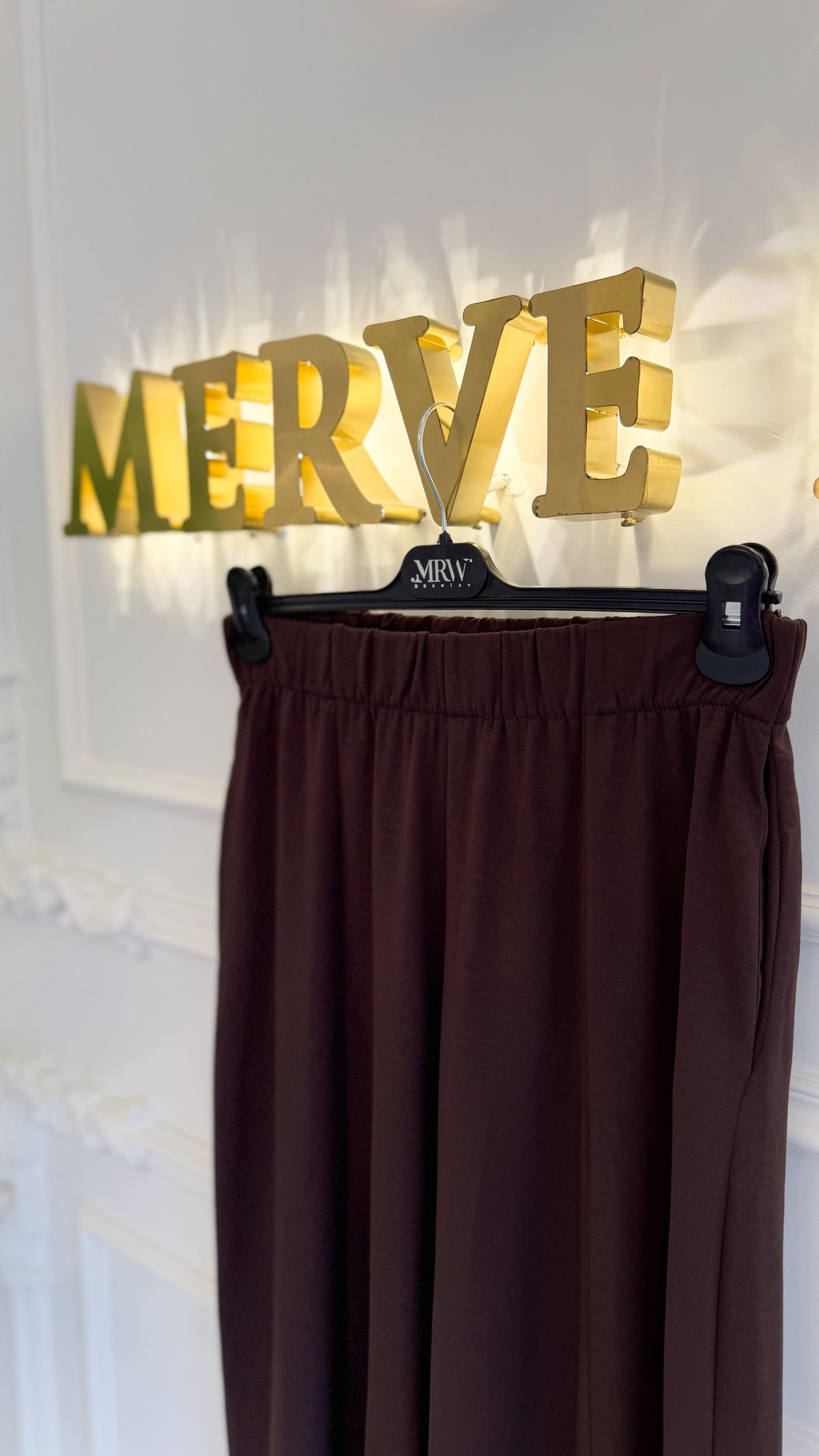 Kahverengi Şalvar Pantolon -1005