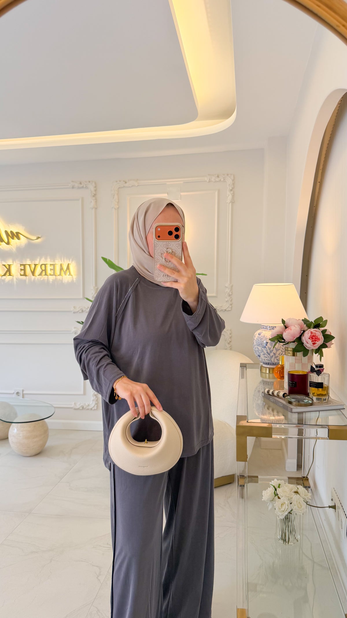 Füme Taş Detay Takım
