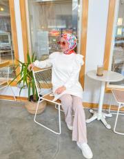 beyaz mirel premium mk sweat