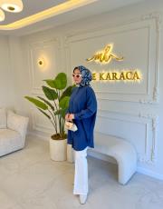 lacivert soft touch new gömlek