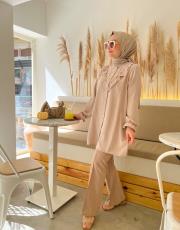 taş new elsa fırfırlı gömlek 2