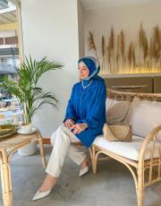  indigo new elsa fırfırlı gömlek 2