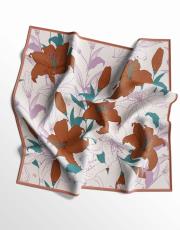 turuncu floor eşarp 2