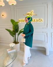 zümrüt ipek makas tunik 2