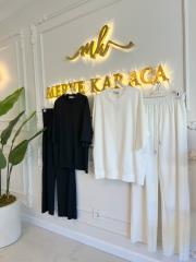 siyah karyoka yaka detaylı kısa kollu takım