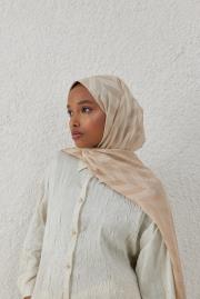 latte balıksırtı desen şal