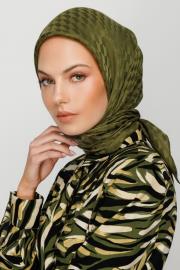 haki qoza desen eşarp