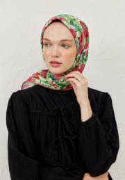 pembe peach garden pamuk vual eşarp