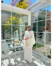 beyaz 1376 prenses takım