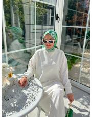 beyaz 1404 etek taşlı takım 2