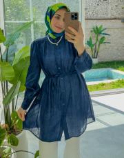 lacivert nare gömlek 2