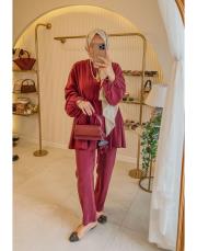 bordo nervür detaylı takım 2