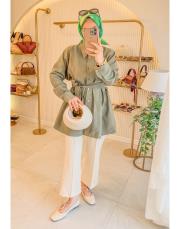 yeşil cupra gömlek 3