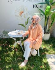 beyaz krep ispanyol pantolon