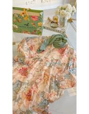 mint hollanda gülü elbise