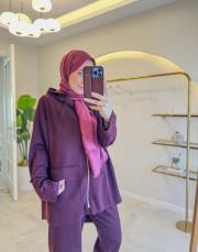 bordo 22785 sırt detaylı modal takım