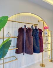 kahve tüylü yelek 2