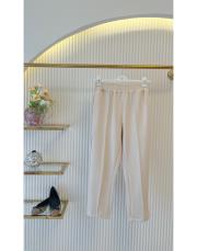 bej 26097 çima detaylı modal pantolon