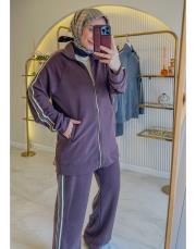 kahve biyeli oysho takım