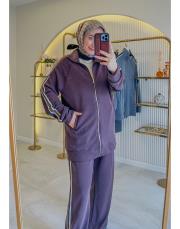 kahve biyeli oysho takım 2