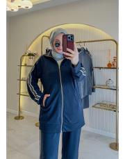 siyah biyeli oysho takım