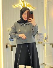 gri yakalı etek üstü birds sweat 2