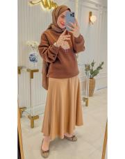 bal köpüğü saten etek