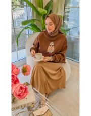 bal köpüğü saten etek 2