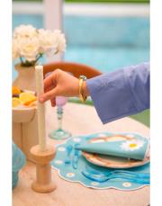 mistik mavi liva asimetrik gömlek 2