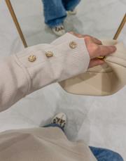 krem 17034 kol düğmeli triko 2